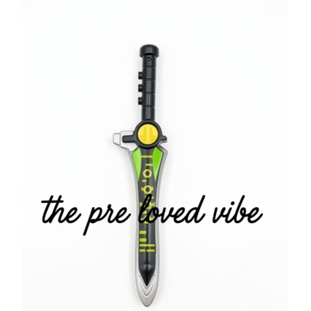 Imaginext Mighty Morphin Power Rangers Green Ranger Dragon Dagger Flute Sword